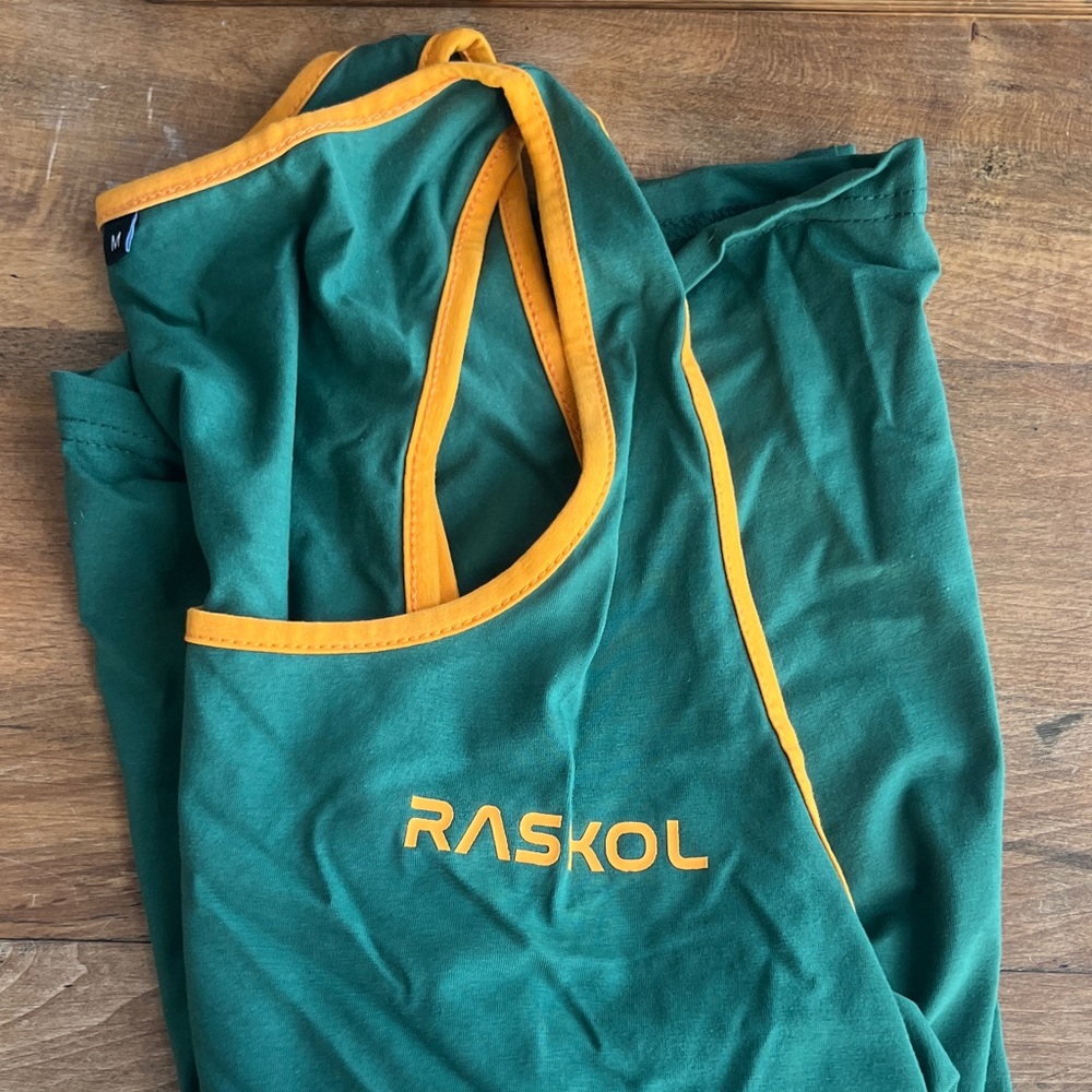Raskol Green and Orange Tank Top